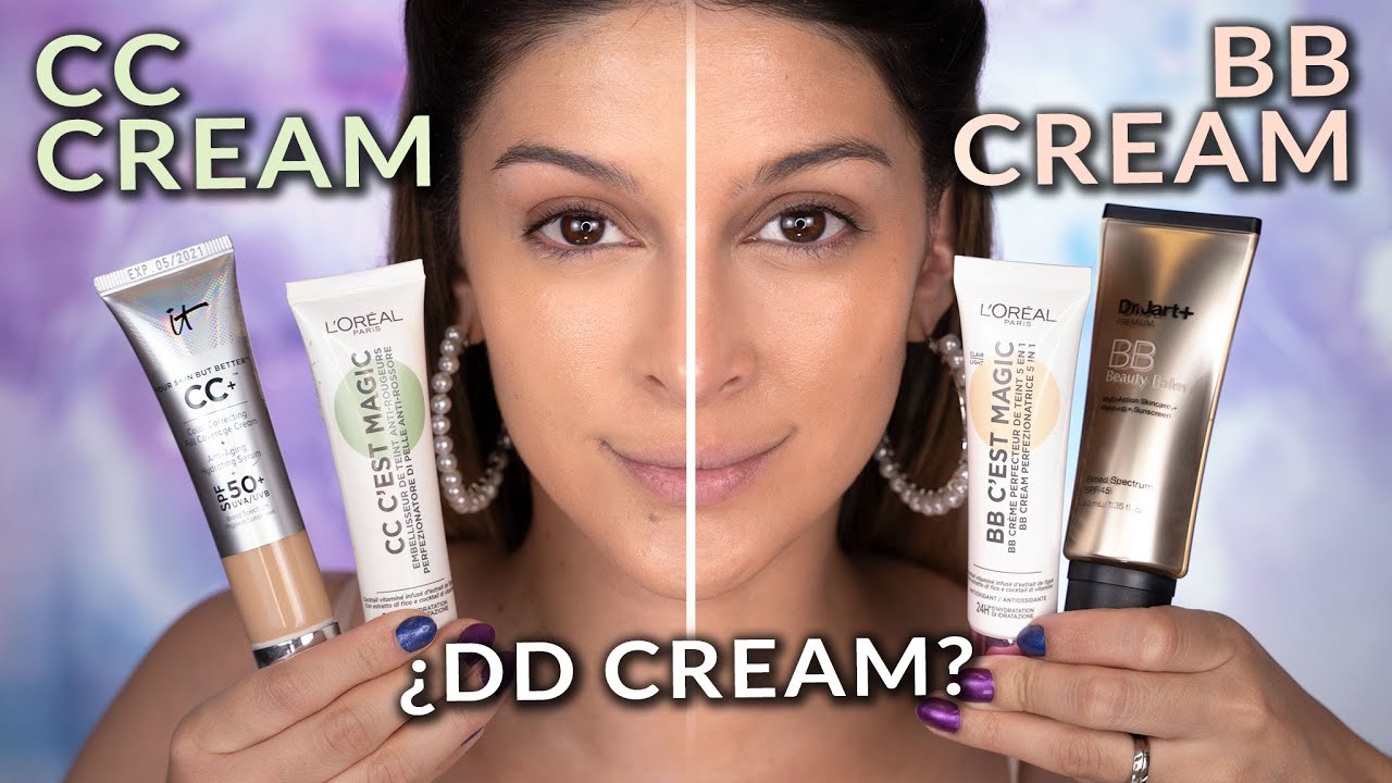 Diferencias entre bb cream y cc cream